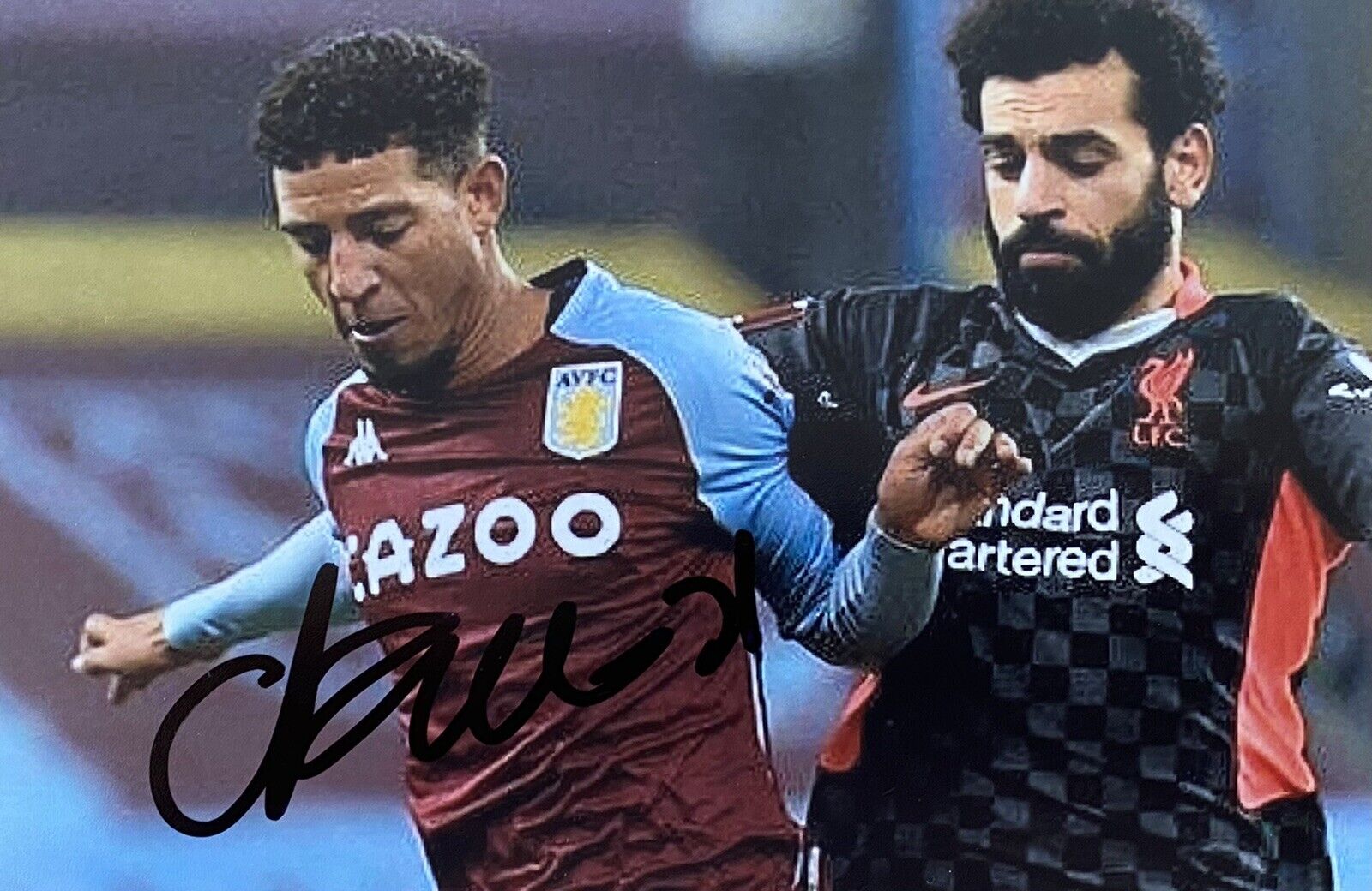 Callum Rowe Genuine Hand Signed Aston Villa 6X4 Photo Poster painting