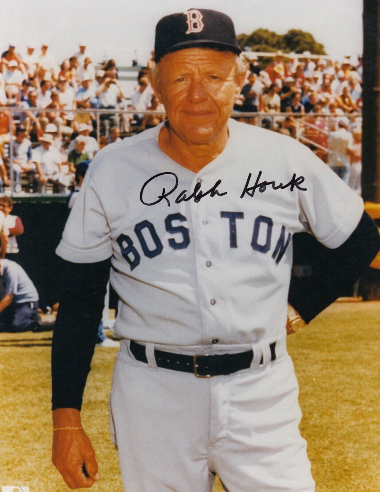 Ralph Houk #0 8x10 Signed Photo Poster painting w/ COA Boston Red Soxs 033119