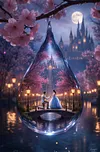 Luxury AB Velvet Diamond Painting Kit - Water Drop