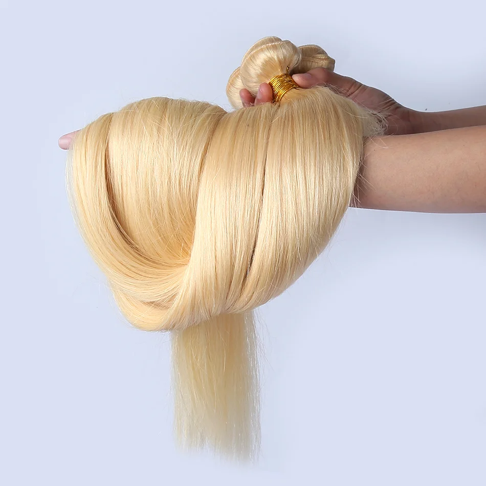 Jewtribute Hair®|Blonde brazilian Straight Hair Weave Hair Extensions