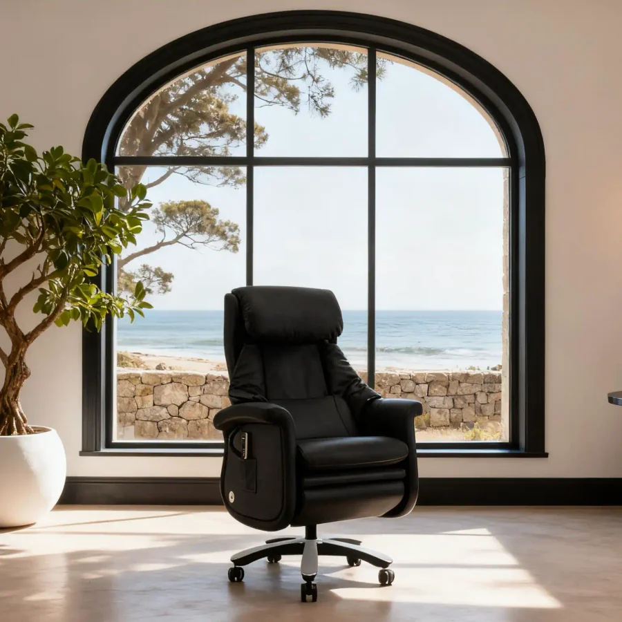 TOZIENT GF1635 /DAlembert/ Executive Chair, Cowhide, Massage