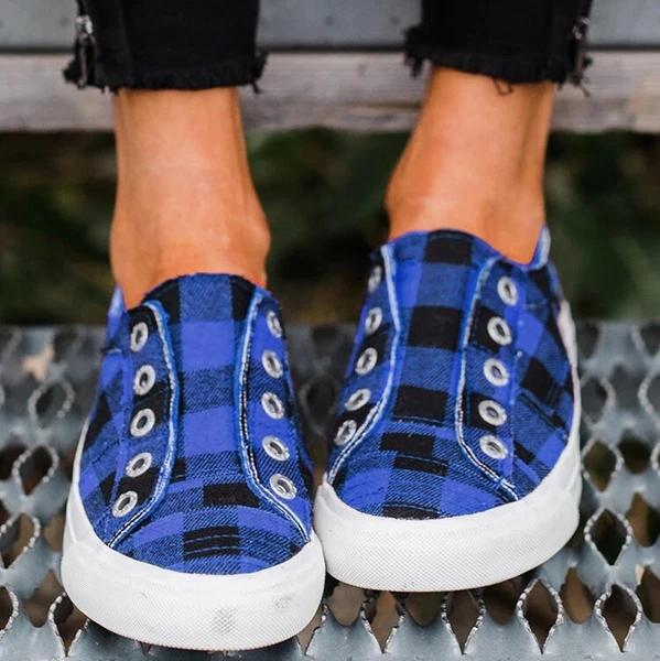 Mature Women Casual Canvas Shoes