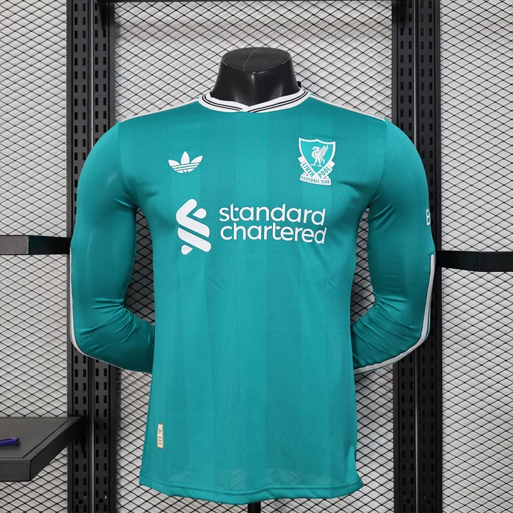 25/26 Liverpool Second away long-sleeved player version