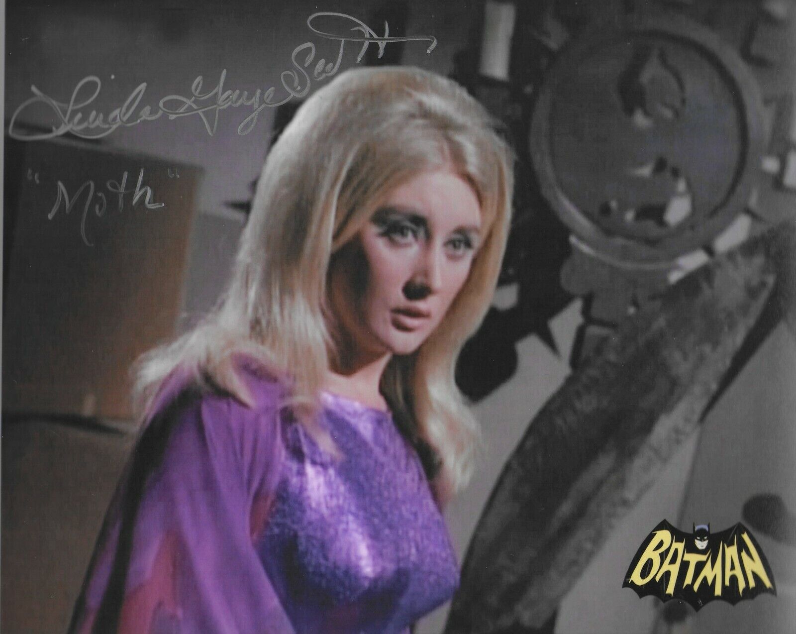 Linda Gaye Scott Batman Original Autographed 8X10 Photo Poster painting #11