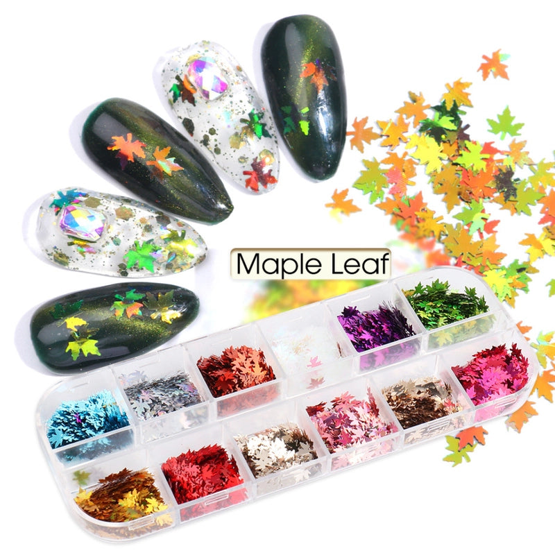 Nail Sequ Glitter Online Red Hot Boxed Nail Glitter Gathered Aurora Laser Sequ Boxed