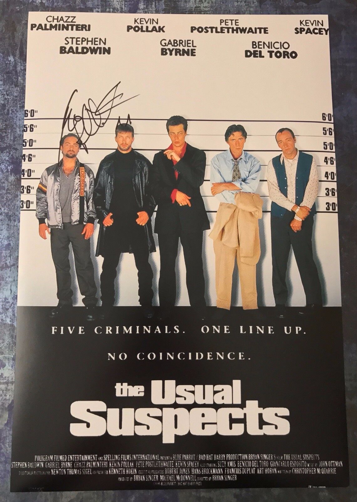 GFA The Usual Suspects * KEVIN POLLAK * Signed Autographed 12x18 Photo Poster painting AD1 COA