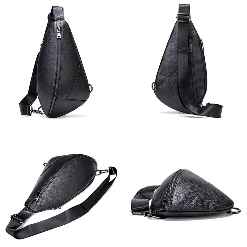 Main Pocket Interior Slip Pocket Adjustable Strap Soft Material Large Capacity Chest Bag