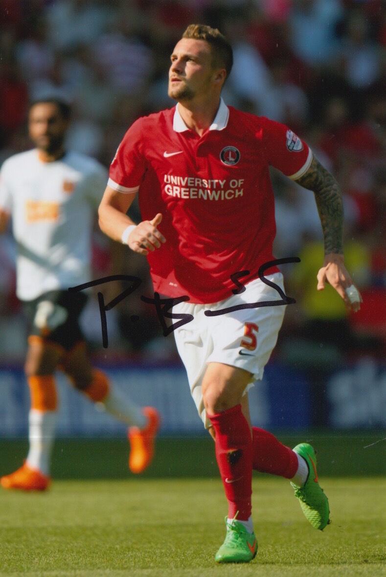 CHARLTON ATHLETIC HAND SIGNED PATRICK BAUER 6X4 Photo Poster painting 1.