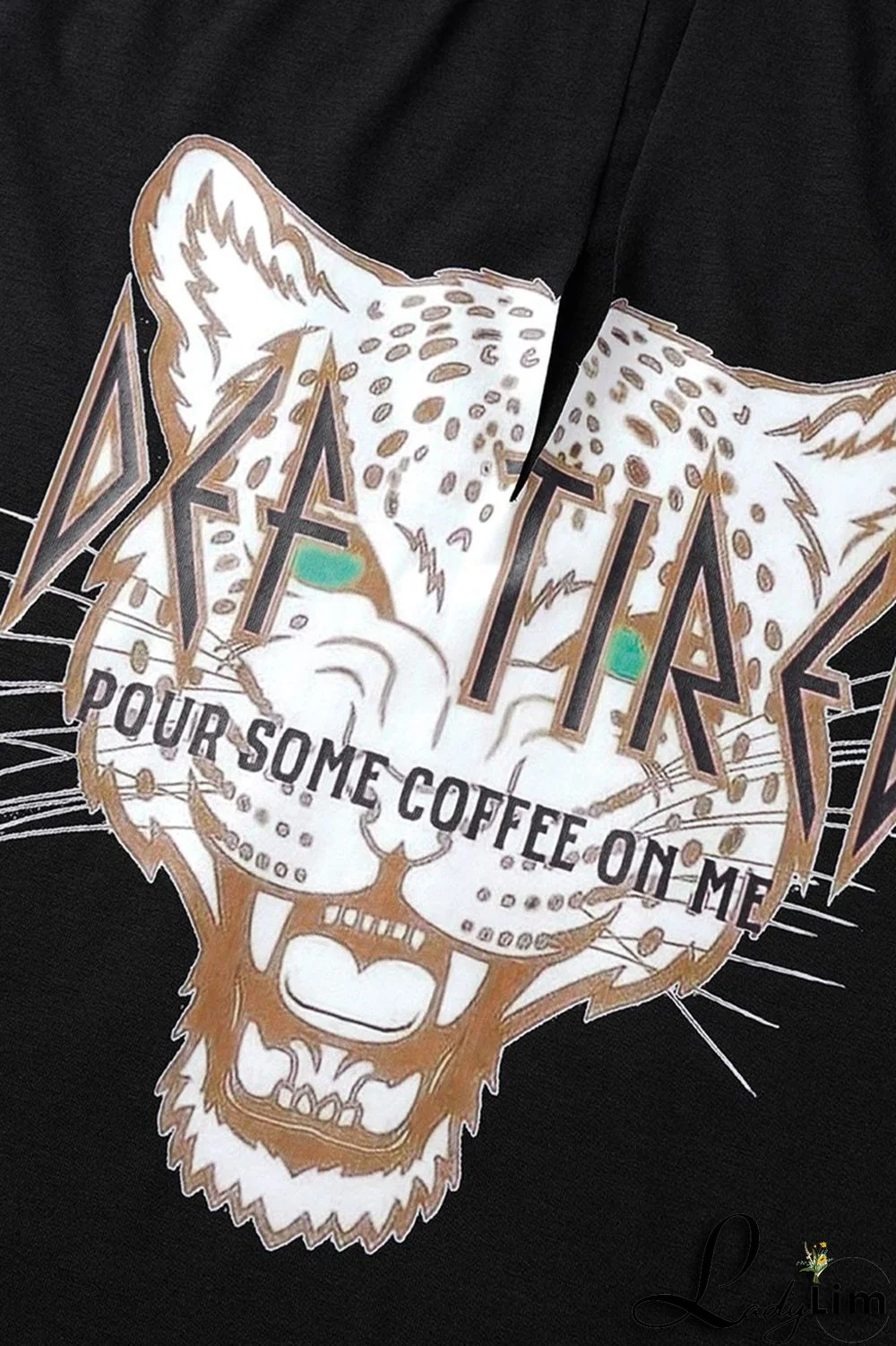 Coffee Fashion Casual Print Tassel Patchwork V Neck T-Shirts