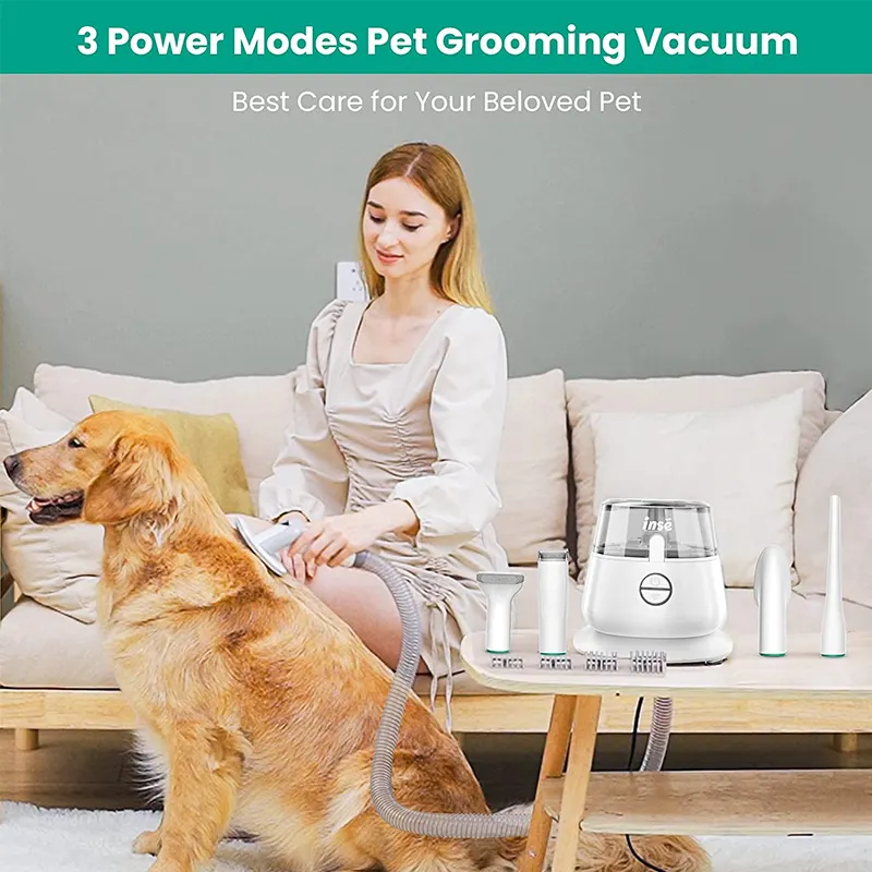 Saker Pet Grooming Vacuum Kit