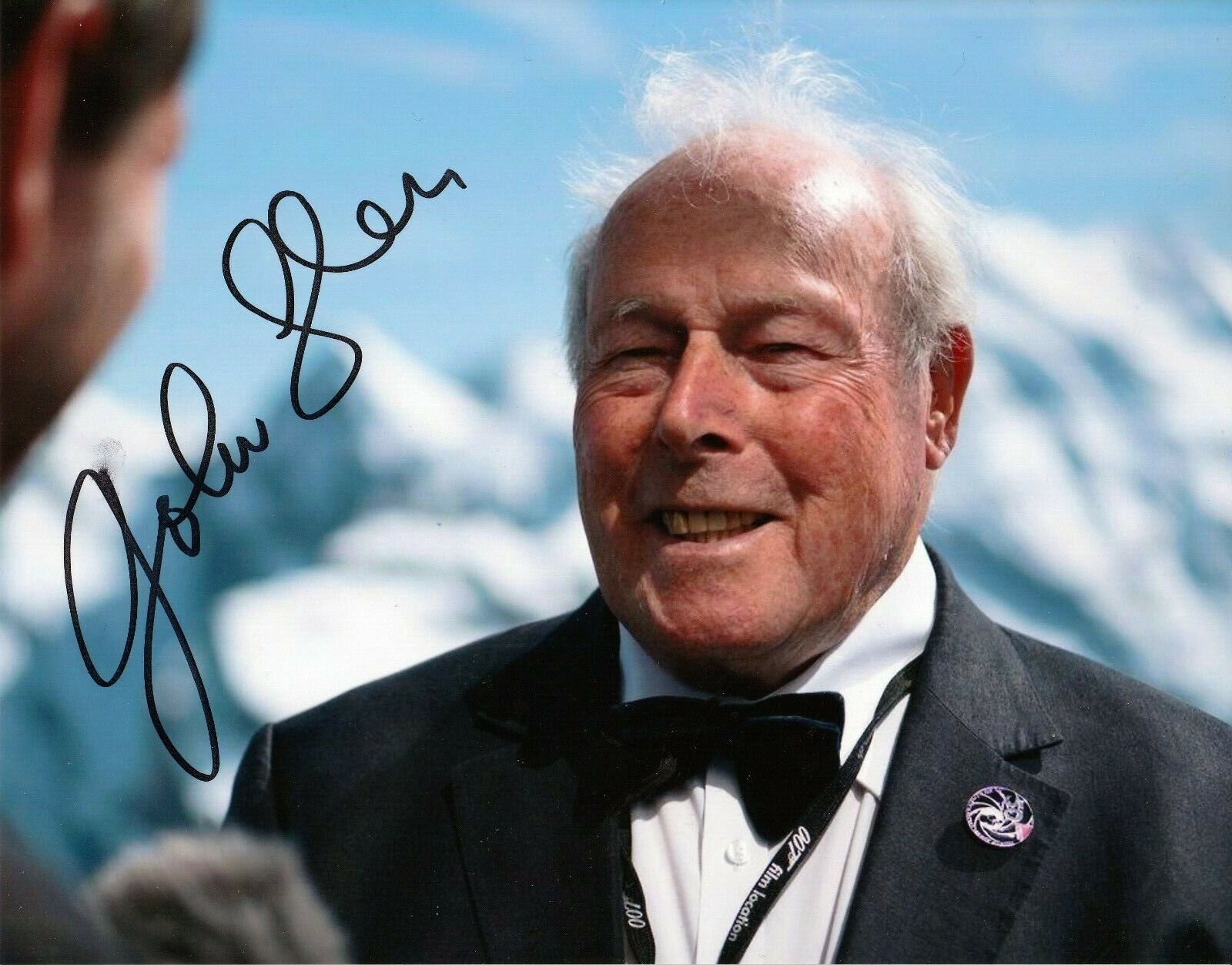 JAMES BOND DIRECTOR, (5 x Films) JOHN GLEN signed COLOURED 8x10 pic