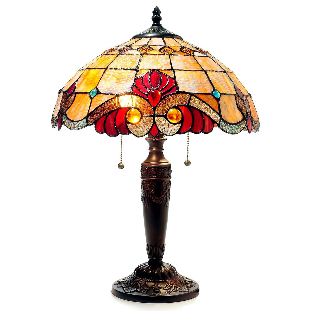 Marable 20.25" Brown Table Lamp