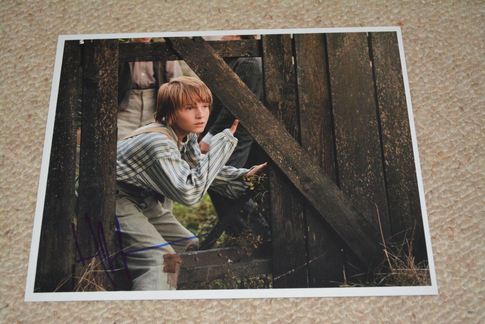 LOUIS HOFMANN signed autograph 8x10 (20x25 cm) In Person DARK , TOM SAWYER