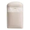 [US Local Warehouse] Space Saving Hanging Garment Bag w/ Self Compression Zipper Storage Bag(Beige S)