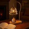 Lily Of the Valley Wax Melting Lamp Aromatherapy Lamp French Retro Bedroom Bedside Lamp Home Decoration Atmosphere Table Lamp