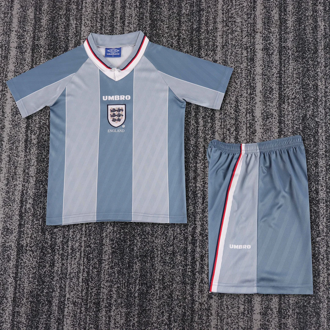 1996 Retro England Away Football Shirt Kids Size