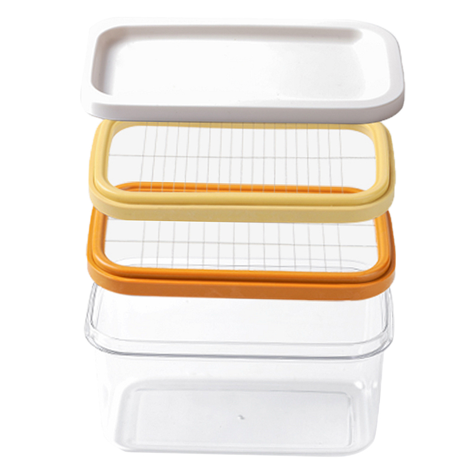 

Butter Dish with Lid and Slicer Cheese Container Keeper for Refrigerator, 501 Original