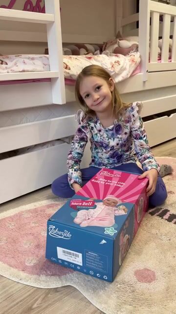 Babeside Sleeping Reborn Baby Liya 20" Little Infant Girl Building Lovely Memories