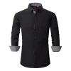 Men's Business Casual No-iron Long-sleeved Shirt