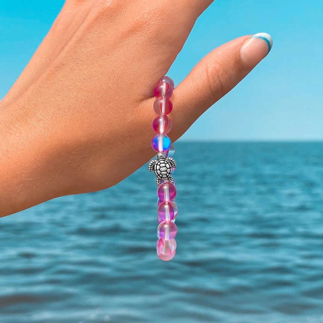 Sea Turtle Crystal Bracelet