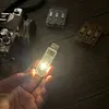 Hand-cranked self-generating lamp, mini toy, decompression EDC hand-crank lamp pendant, portable dormitory lighting, outdoor survival lamp