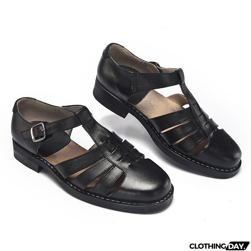 Soft Breathable Solid Color Sandals For Men