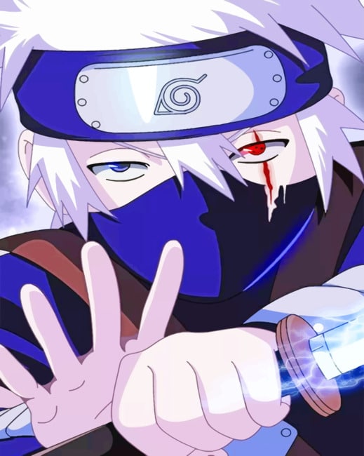 

Kakashi Naruto Anime – Paint By Numbers - 40*50CM, 501 Original