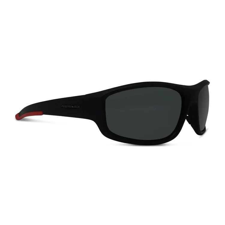 Polarized Matte Sport Wrap Sunglasses