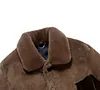 Casual Mink Jackets Slim Fit Trucker Jackets