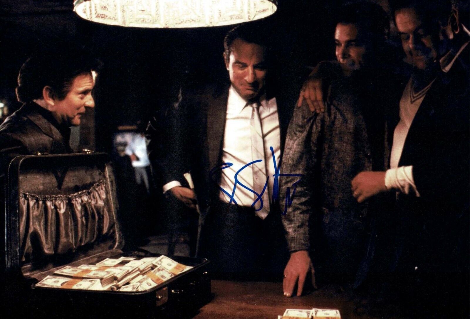 Ray LIOTTA Signed Autograph 12x8 Photo Poster painting 5 COA AFTAL Henry HILL Goodfellas Actor