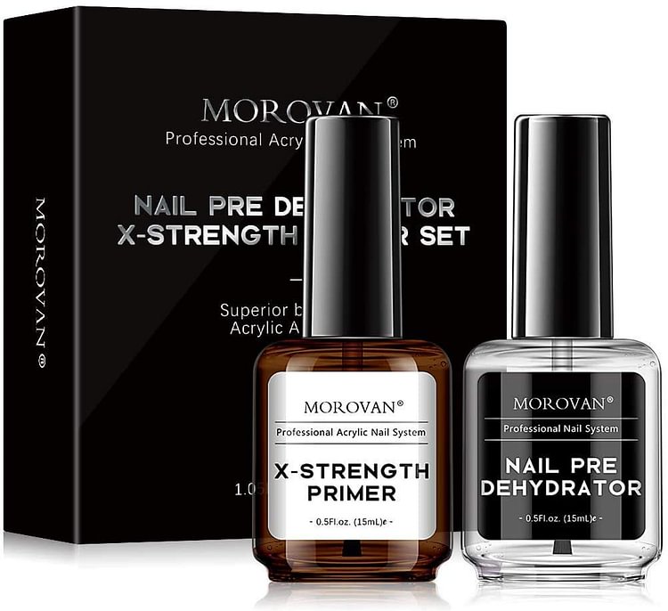 Morovan Nail Primer and Dehydrator for Acrylic Nails MJ191