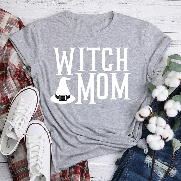 Witch Mom Halloween T-shirt Tee -05429