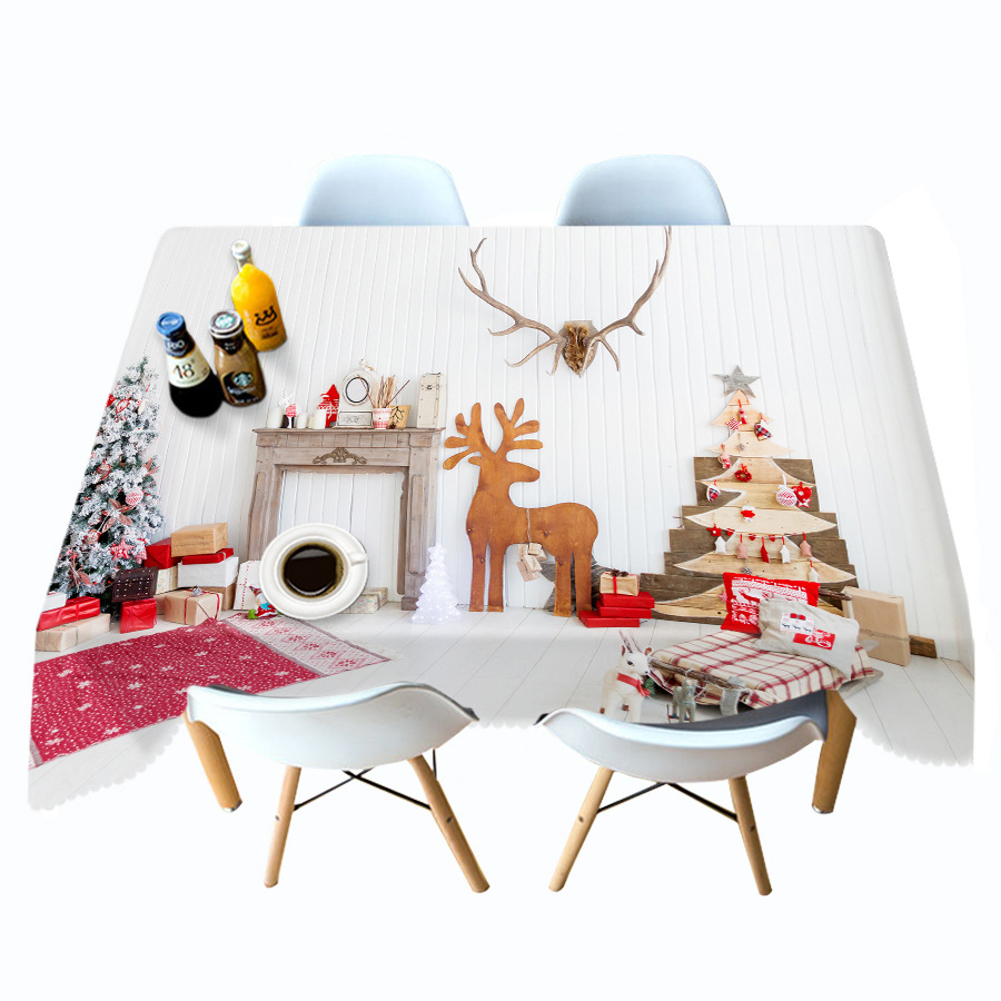

Christmas - 3D Tablecloth, 140*180cm, 501 Original