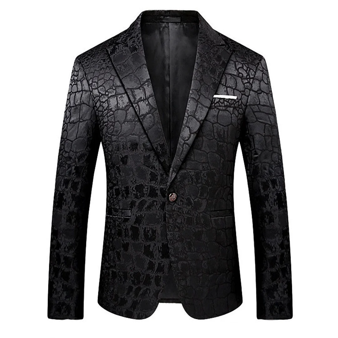 Black Punk Blazer Black