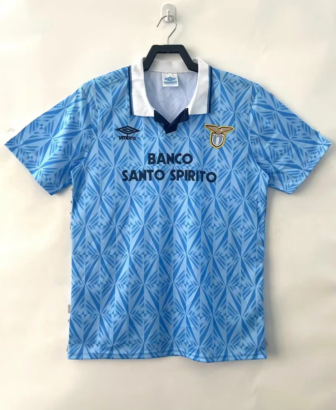 1991 Retro Soccer Jersey Lazio Home
