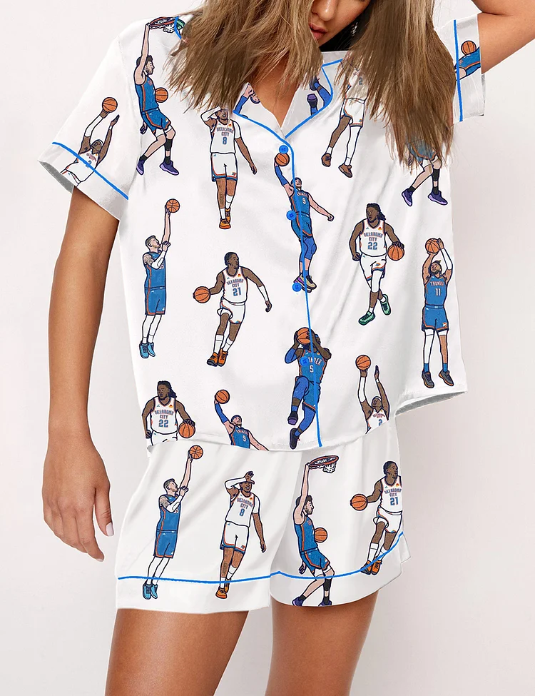 Women's Oklahoma City Thunder 2025 Champions Pajama Set