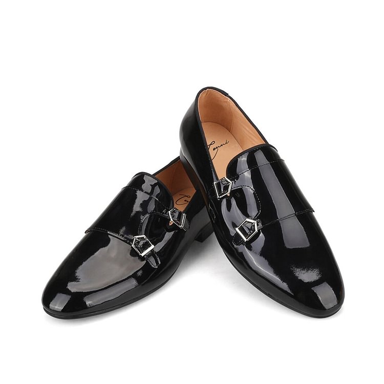 Danio Patent Leather Loafers