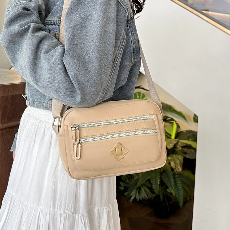Multi-layer Women’s Bag New Fashion Shoulder Bag Women’s Crossbody Bag Middle-aged And Elderly Mother’s Bag Business Buying Small Shoulder Bag