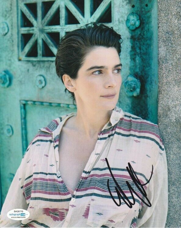 ACTRESS GABY HOFFMANN SIGNED 8x10 Photo Poster painting! GIRLS TRANSPARENT ACOA COA EXACT PROOF!