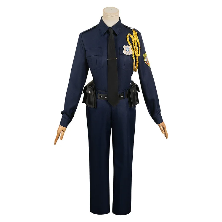 Zootopia 2 Nick Blue Police Uniform Outfits Cosplay Costume Halloween Carnival Suit