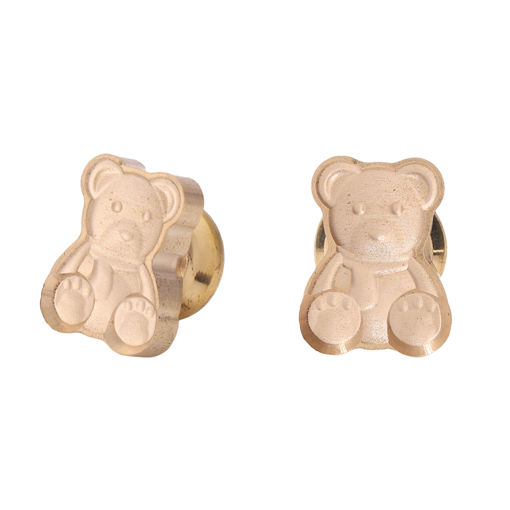 

21.6*16.5mm Bear Wax Seal Stamp Copper Head - Wax Seal Stamp, 501 Original