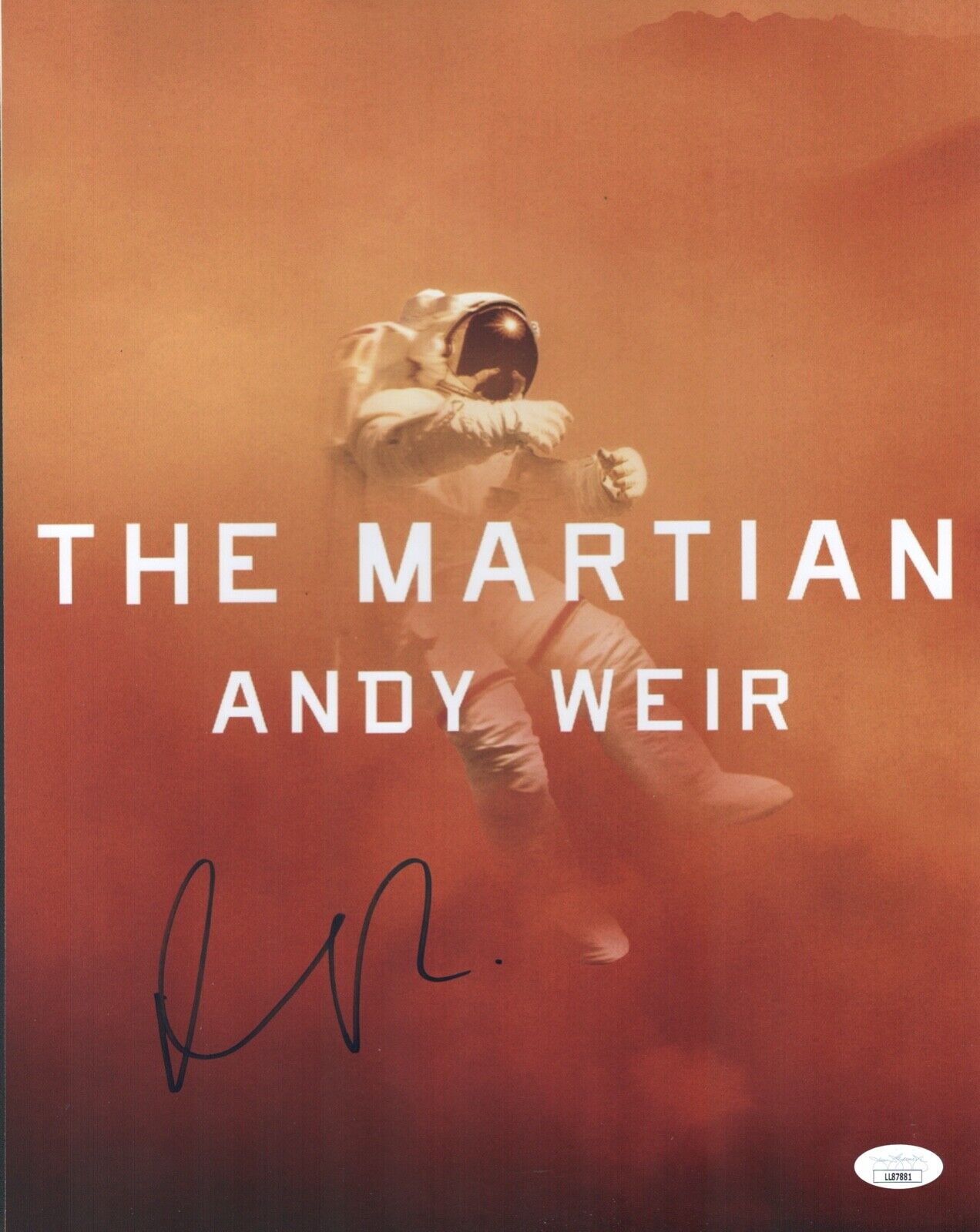 MATT DAMON Signed THE MARTIAN 11x14 Photo Poster painting Autograph JSA COA Cert