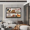 Vintage Poster - Farm Chickens-11CT Stamped Cross Stitch 40*60cm/15.75*23.62in tapestrymarket