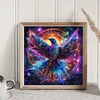 Colorful Bird - 18CT Stamped Cross Stitch - 35*35cm