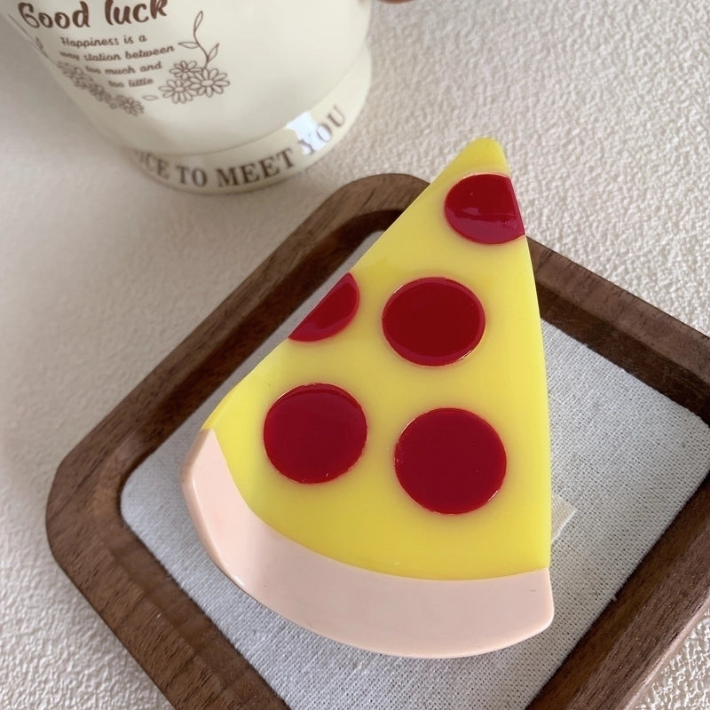 Women’s Cartoon Style Cute Geometric Acetic Acid Sheets Hair Claws