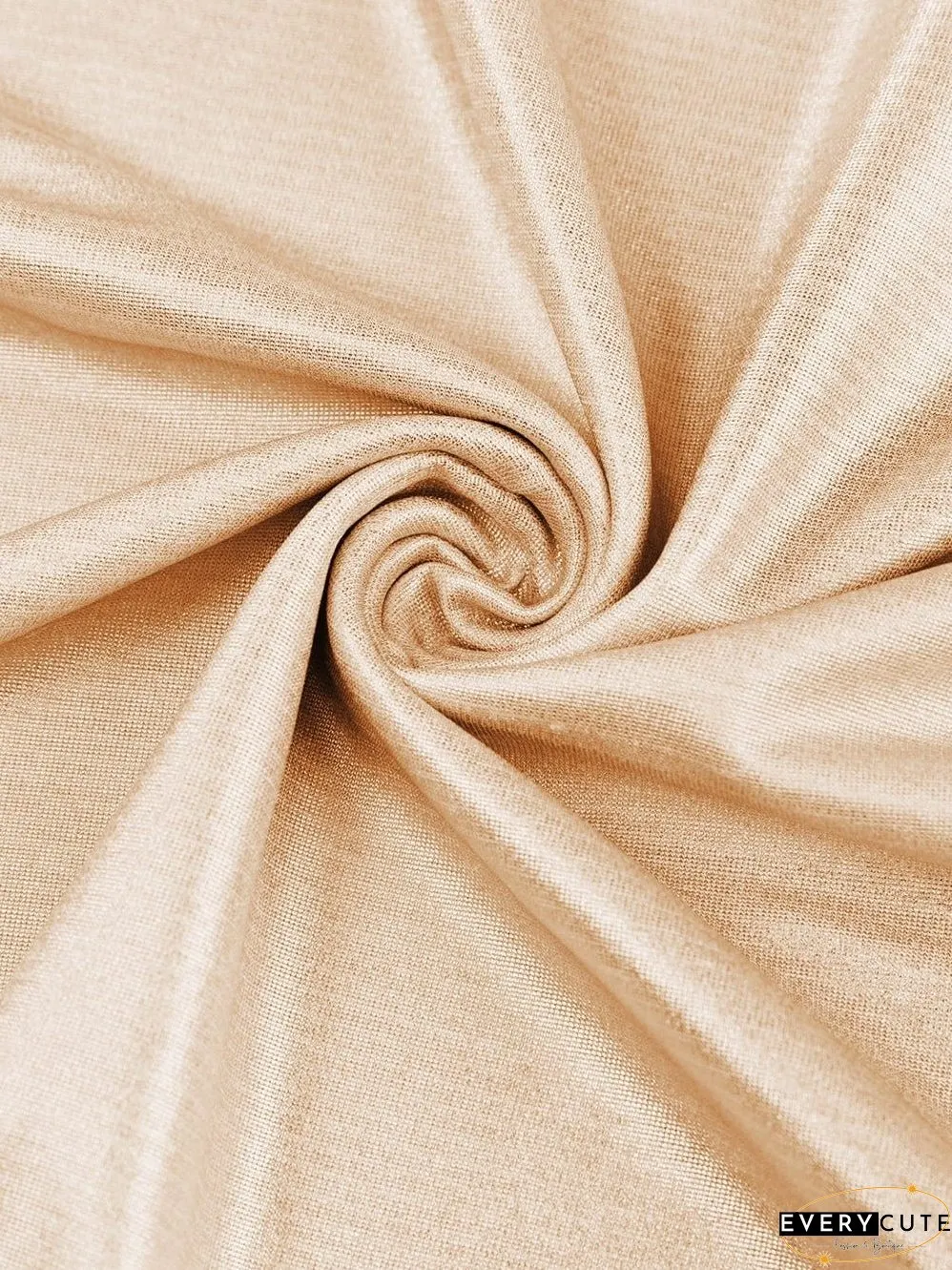 Apricot Silky Oversized Pocket Tee