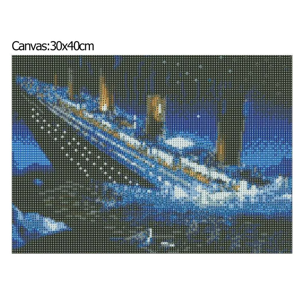 Diamond Painting - Full Round Drill - Titanic(30*40cm)