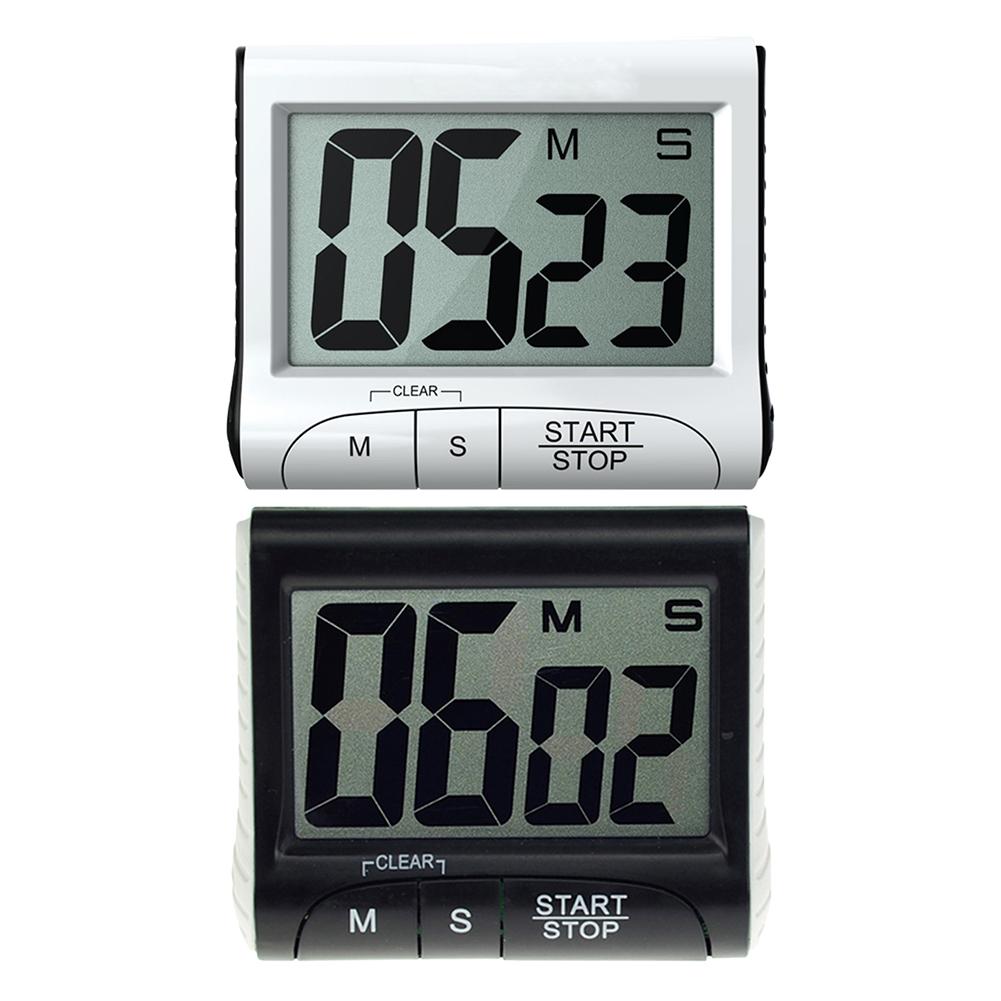 

LCD Digital Kitchen Timer Cooking Count Up Countdown Alarm Magnet Clock, Black, 501 Original