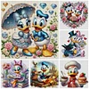 (Multi-Style) Disney Donald Duck And Daisy-11CT Stamped Cross Stitch 40*40cm/15.75*15.75in