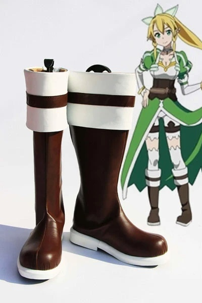 Sword Art Online Alfheim Online Leafa Lyfa Cosplay Shoes Boots